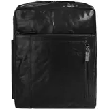 Spikes & Sparrow Bronco Jonathan Rucksack Schwarz