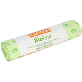 Deiss Bioline 120 L, kompostierbar, 10 Stück
