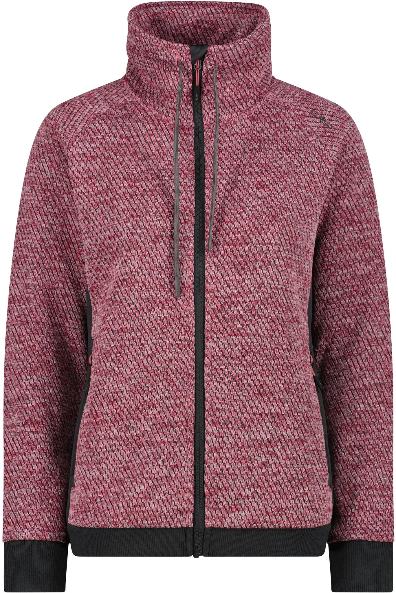 CMP Strickfleece Damen in peony, Größe 40 - rot