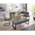 Home Affaire Eckbank HOME AFFAIRE "Oliver mit Metallgestell, Küchenbank", grau (grau, schwarz), B:180cm H:89cm T:140cm, Holzwerkstoff, Massivholz, Polyester, Sitzbänke, Eckbank, verschiedene Bezüge Cord Esszimmerbank OTTOs Choice