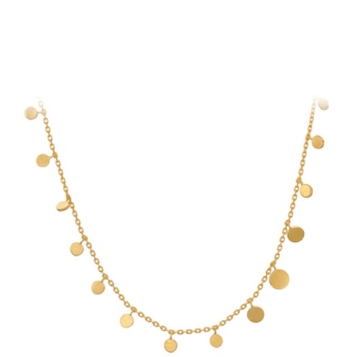 Sheen necklace - Vergoldet-Silber Sterling 925 / 400 - 480 - 40-48 cm - Pernille Corydon