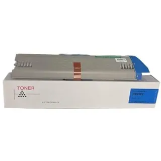 Toner kompatibel mit Oki C931 C911 C941 Kapazität 24000 Seiten Code 45536414 1-Pack Cyan