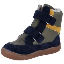 Richter Klettstiefel Braun/Blau 25