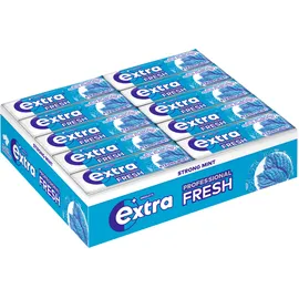Extra® PROFESSIONAL FRESH STRONG MINT Kaugummis 30 Pack à 10 Stück