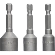 Bosch Steckschlüssel-Pack 3-tlg. 8-10-13 mm 50 mm