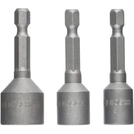 Bosch Steckschlüssel-Pack 3-tlg. 8-10-13 mm 50 mm