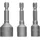 Bosch Steckschlüssel-Pack 3-tlg. 8-10-13 mm 50 mm