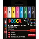 Posca Acrylmarker Set 8 St. sortiert