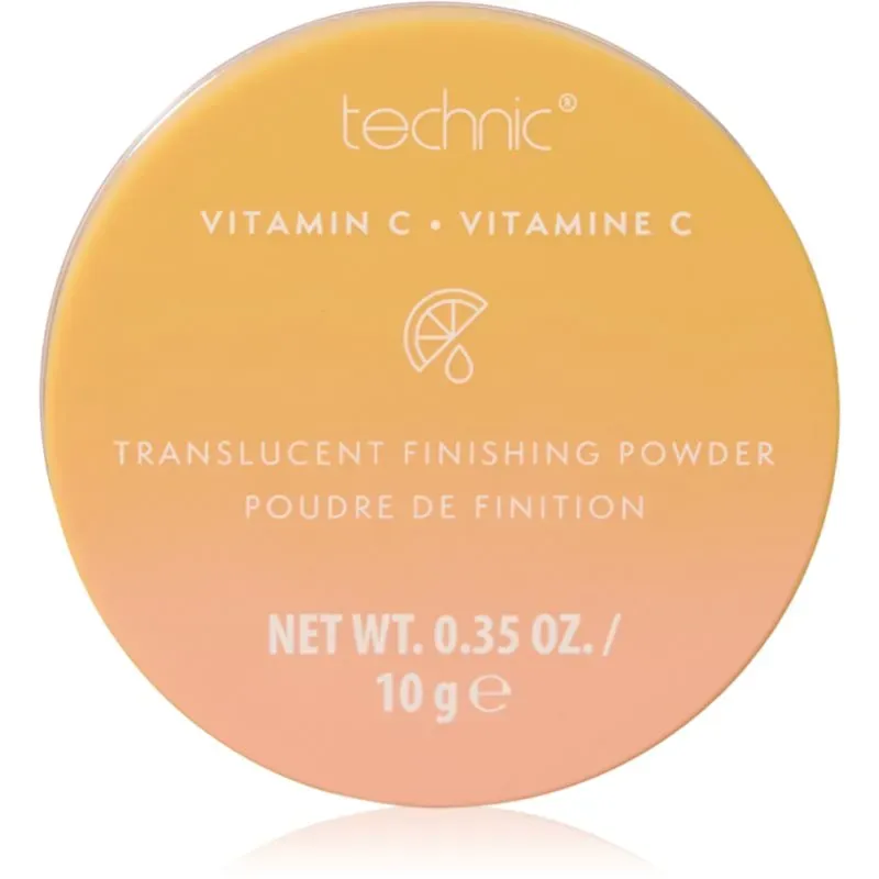 Technic Cosmetics Vitamin C aufhellender, loser Puder für einen samtenen Look der Haut 10 g