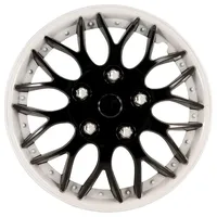 Auto-Style Satz Radzierblenden Missouri 16-Zoll Schwarz/Weiß