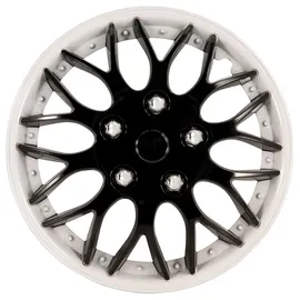 Auto-Style Satz Radzierblenden Missouri 16-Zoll Schwarz/Weiß