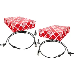 2x Febi Bilstein Abs-sensoren Vorne Beidseitig Passend Für Land Rover Range: Sensor, Raddrehzahl Land Rover: Ssb500130 Land Rover: Ssb500131 Land Rove
