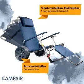 CampAir 2-in-1 Handwagen blau