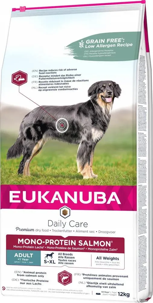 EUKANUBA Mono-Protein Salmon 2x12kg (Rabatt für Stammkunden 3%)