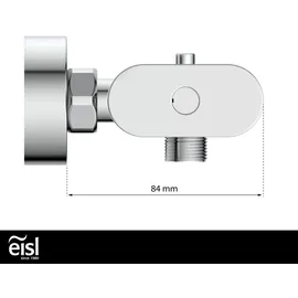 Eisl Carneo Duschthermostat Chrom 1230090