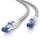 Primewire Patchkabel CAT 8, Gigabit Ethernet LAN Kabel, 40 Gbit/s S/FTP PIMF, Netzwerkkabel mit Baumwollmantel - 10m