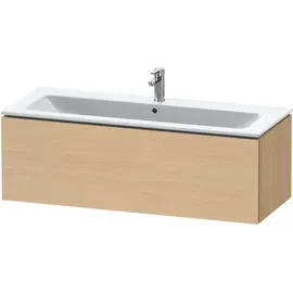 Duravit L-Cube 122x48,1cm, Ei Nat, 1 Ausz., wandhängend