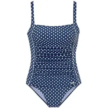 LASCANA Badeanzug Pünktchen-Design Blau 46 Cup C