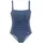 LASCANA Badeanzug Pünktchen-Design Blau 46 Cup C