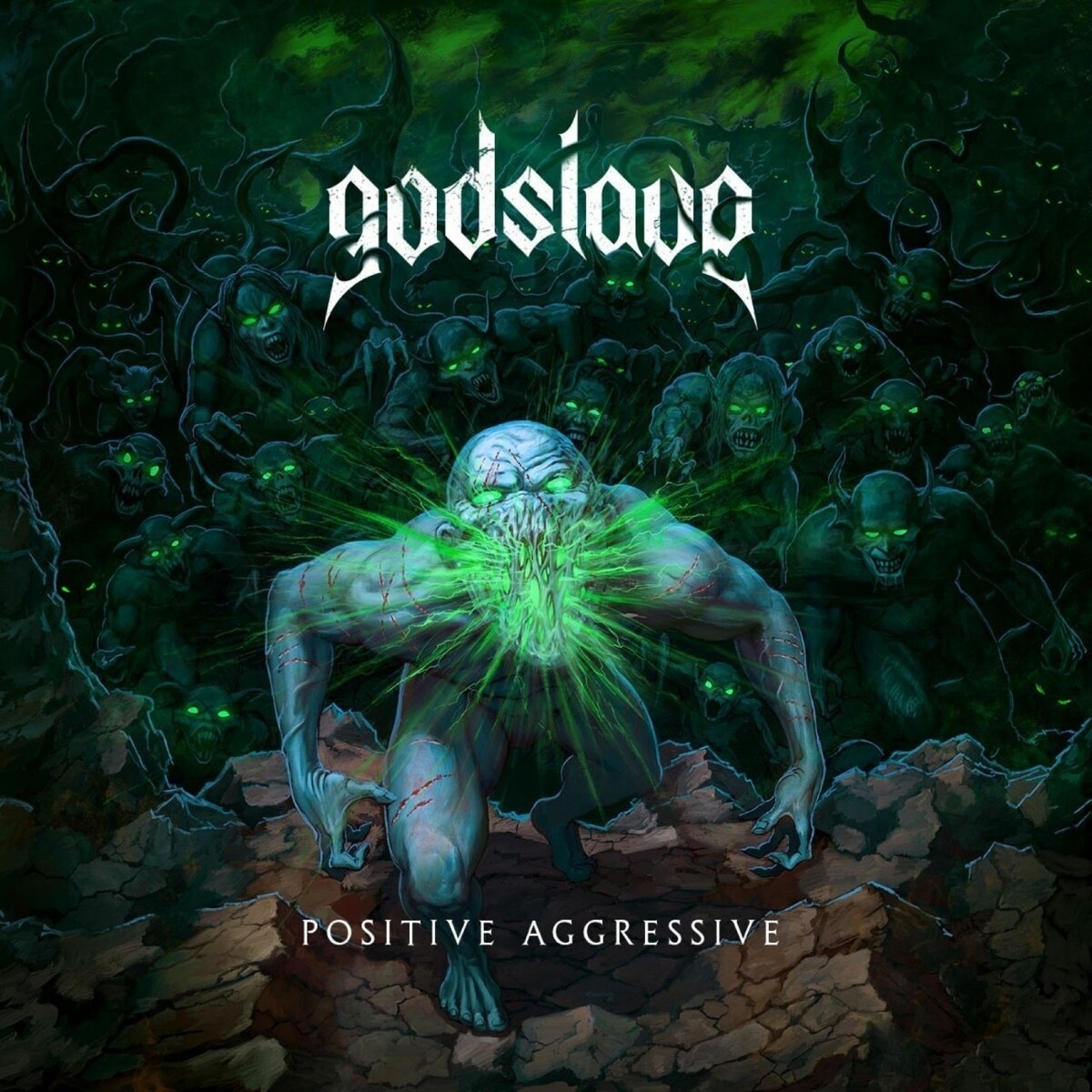 Positive Aggressive (Digipak) - Godslave. (CD)