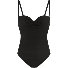 SCHIESSER Badeanzug Aqua Schwarz 42 Cup B