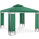 Uniprodo Pavillon 3 x 3 m dunkelgrün 10250043