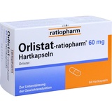 Ratiopharm Orlistat 60 mg Hartkapseln 84 St.