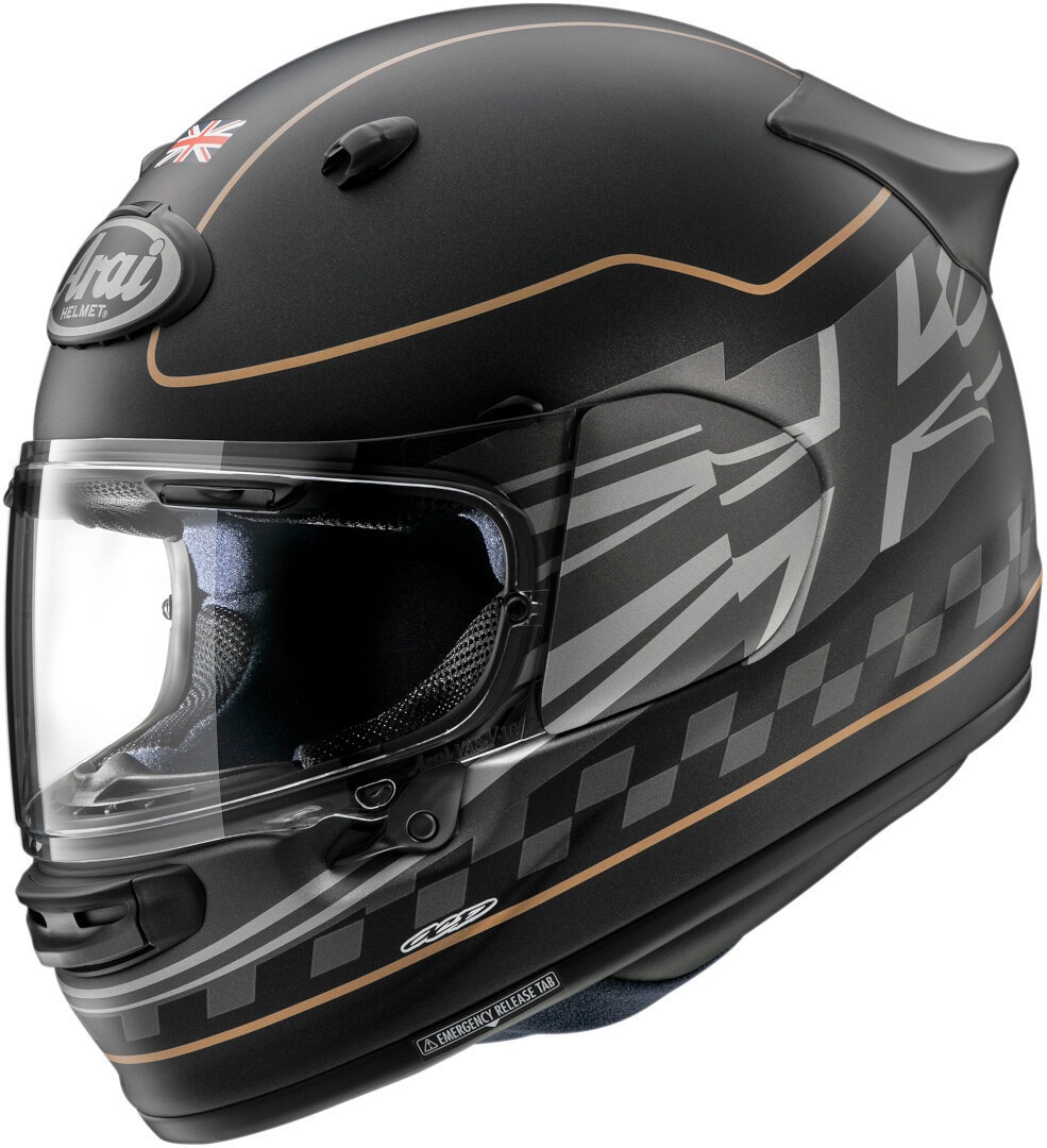 Arai Quantic Dark Citizen Helm, zwart, M Voorman