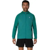 Asics Herren Jacke ROAD PACKABLE JACKET, RAINY LAKE, XL