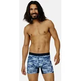 Danish Endurance Boxershorts Sports Trunks blau / rot / schwarz XL 6er Pack