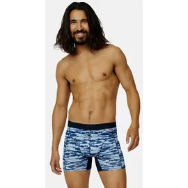 Danish Endurance Boxershorts Sports Trunks blau / rot / schwarz XL 6er Pack