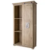 Massivmoebel24 Mango Schrank 100x50x190 beige