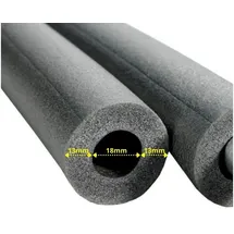 NMC 2 m Rohrisolierung für Rohr Ø 16 - 18 mm - Dämmschichtdicke 13 mm - 50% GEG