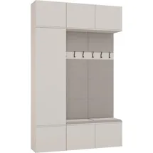 Topeshop Garderobenset HAGA III 1S+2W Beige
