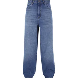 URBAN CLASSICS Heavy Ounce Baggy Fit Jeans New Mid Blue Washed 38