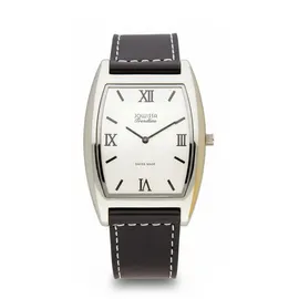 JOWISSA Herren Quarzuhr Toskana Silber Schwarz J10.037.XL