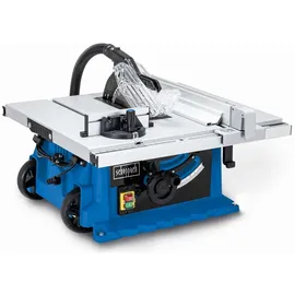 SCHEPPACH Tischkreissäge HS105 2000W Schnitthöhe 75mm +Untergestell, 2.Sägeblatt