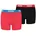 Boxershorts Jungen Kinder Unterhose Unterwäsche Farbe 786 Red/Black Bekleidung 140 140