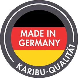 Karibu Mülltonnenunterstand 238 x 143 cm terragrau