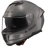 LS2 FF808 Stream II Solid, Integralhelm - Grau - 3XL