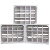 Kistenkolli Altes Land Weinregal 3er Set Weiß