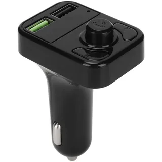 Bluetooth 5.0 FM-Transmitter für Auto, Wireless-Radio-Adapter Car Kit, Bluetooth-FM-Radio-Adapter, Musik-Player, FM-Transmitter mit Automatischem Abschaltspeicher, Unterstützung für(X3S)