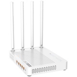 TOTOLINK A702R AC1200 WIRELESS DUAL BAND ROUTER wireless router Fast Ethernet Dual-band - / ) White, Router, Weiss