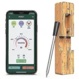 Kabelloses, Intelligentes Fleischthermometer – Ofen- Und Grillthermometer Mit Bluetooth- Und Wlan-konnektivität