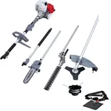 Ikra mogatec IKRA Benzin Multitool 4in1 IBKH 33 Trimmer Freischneider Enstaster Heckenschere