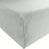 BASSETTI Spannbettlaken Baumwolle-Elasthan 90 x 190 - 100 x 220 cm grau