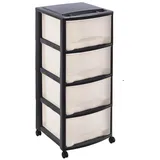 MONDEX PLS6079 Rollcontainer 37 x 37 x 82 cm grau