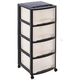 MONDEX PLS6079 Rollcontainer 37 x 37 x 82 cm grau