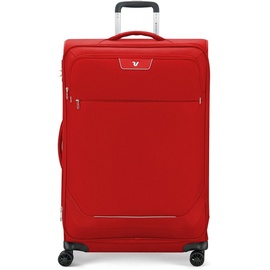 Roncato Weichgepäck-Trolley »Joy, 75 cm«, 4 Rollen, Reisegepäck Koffer mittel groß mit Volumenerweiterung und TSA Schloss rot