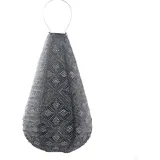 lumiz Lampion Kunststoff Ø 28 cm 1 Stück grau